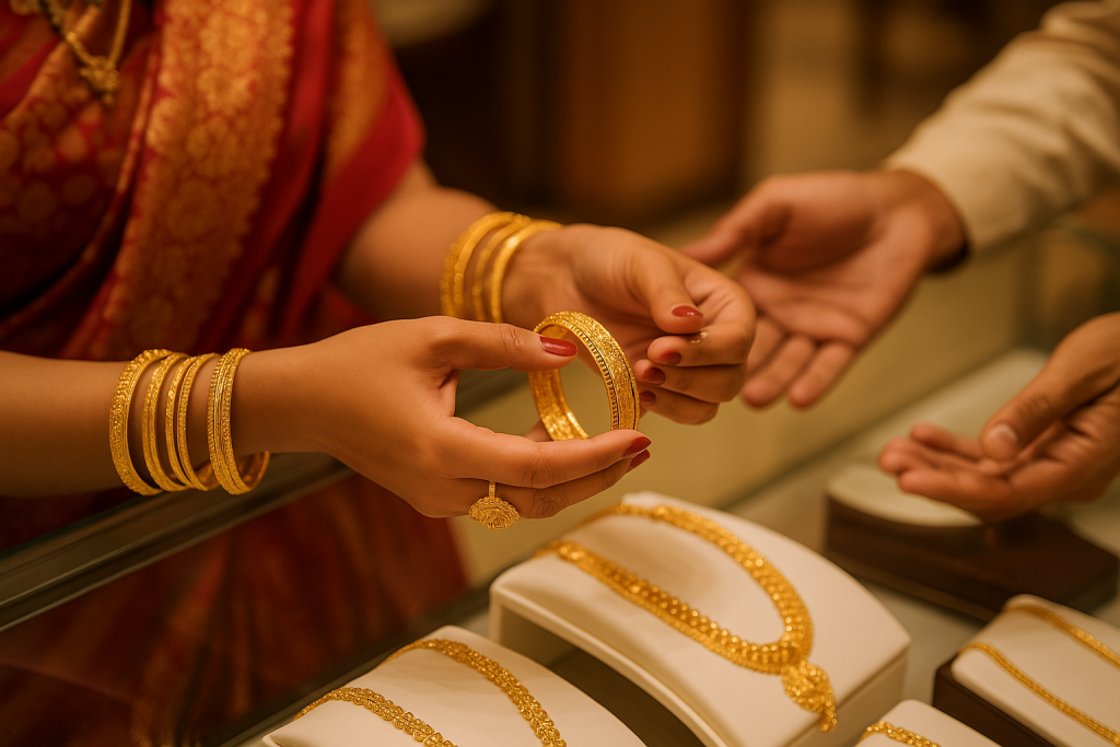 wedding season demand and gold price May 2025.