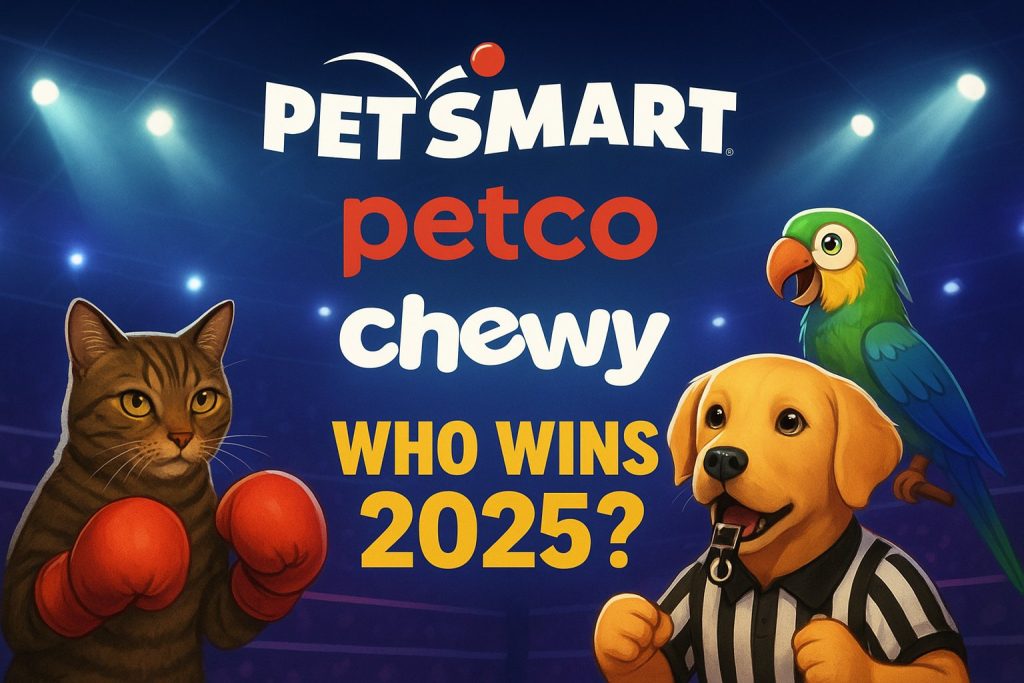PetSmart vs Petco vs Chewy comparison cover image